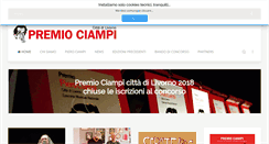 Desktop Screenshot of premiociampi.it