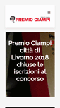 Mobile Screenshot of premiociampi.it